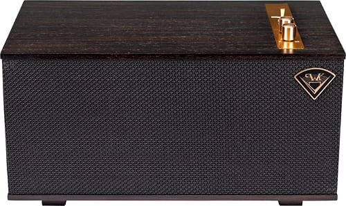 Klipsch - The Three Wireless Speaker for Streaming Music - Ebony - Larger Front