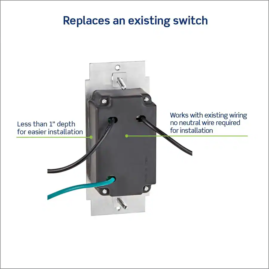 Leviton SureSlide Dimmer Switch for Dimmable LED, Halogen and ...