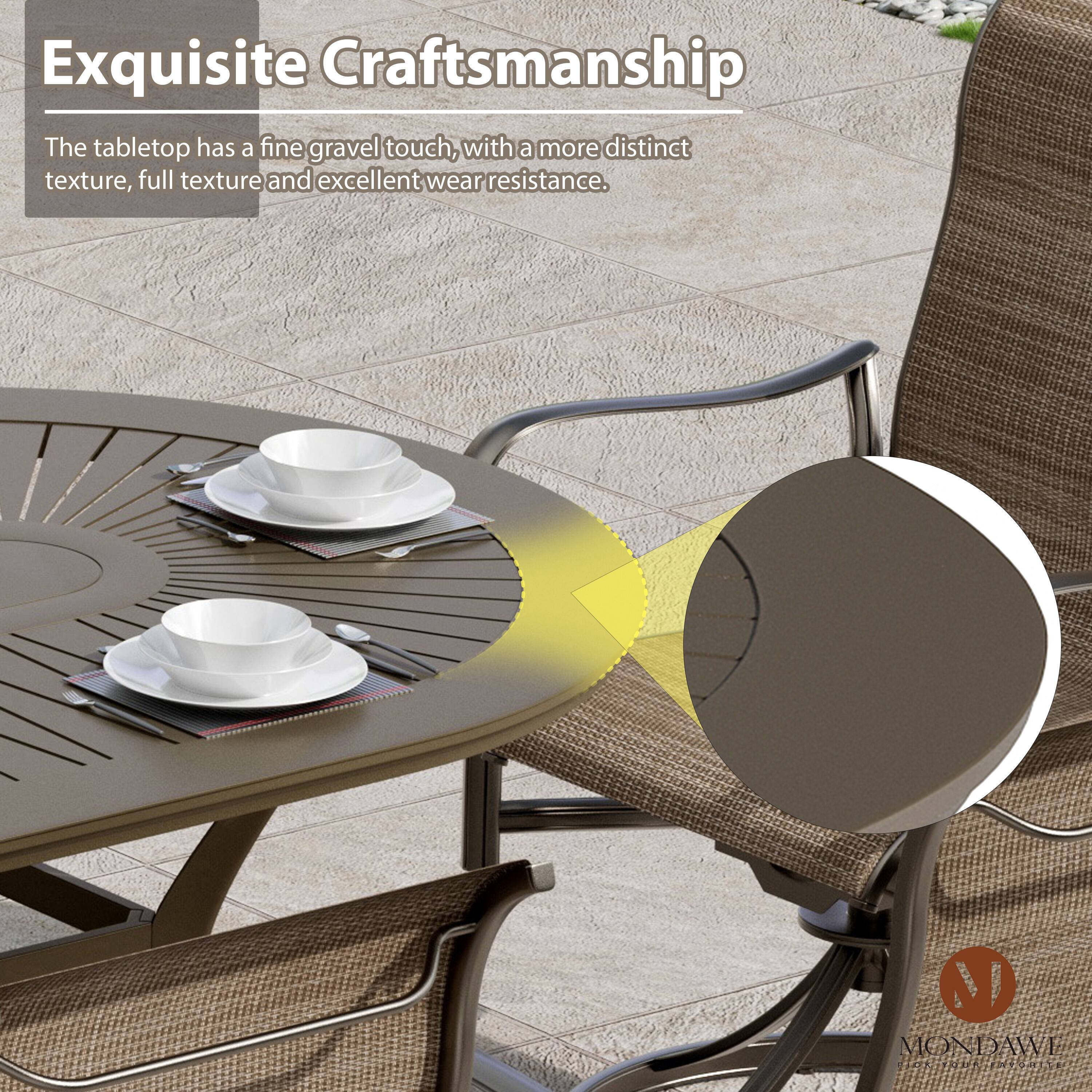 Exquisite Craftsmanship

The tabletop has a fine gravel touch, with a more distinct texture, full texture and excellent wear resistance.