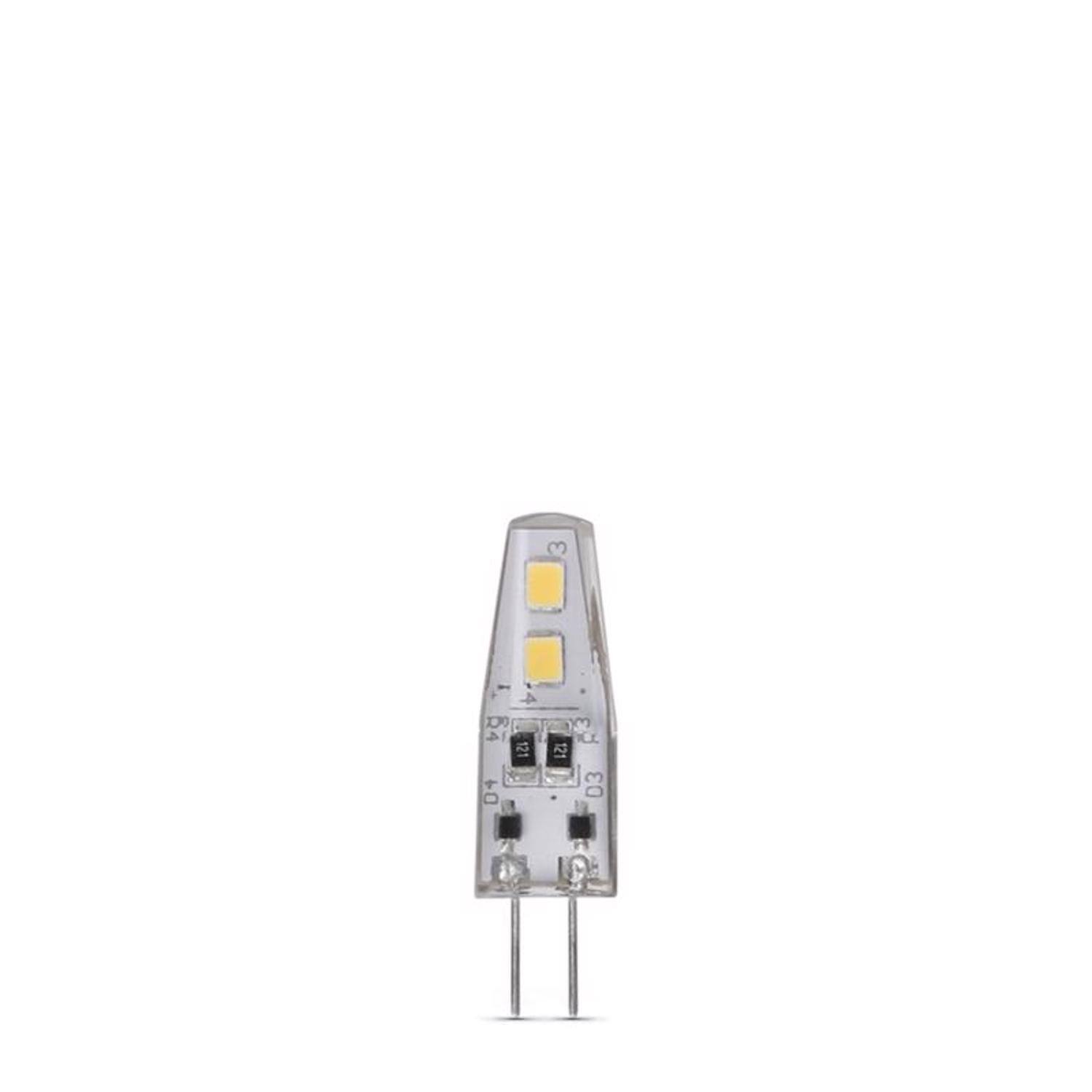 Angle. FEIT ELECTRIC - Feit T4 Bi-Pin LED Bulb Warm White 10 Watt Equivalence 1 pk.