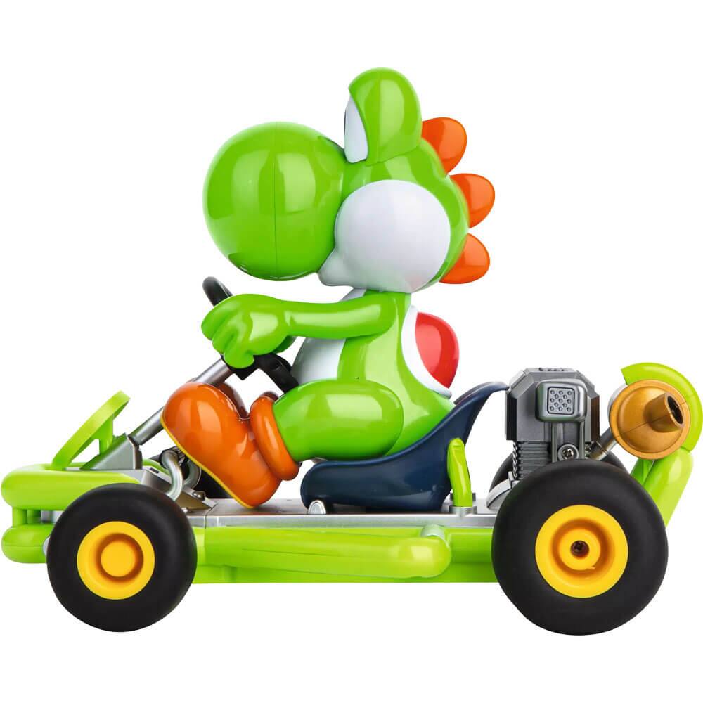 Alt View 2. Carrera - Carrera 370200988 2.44 GHz Mario Kart Pipe Kart RC Car - Yoshi - Black.
