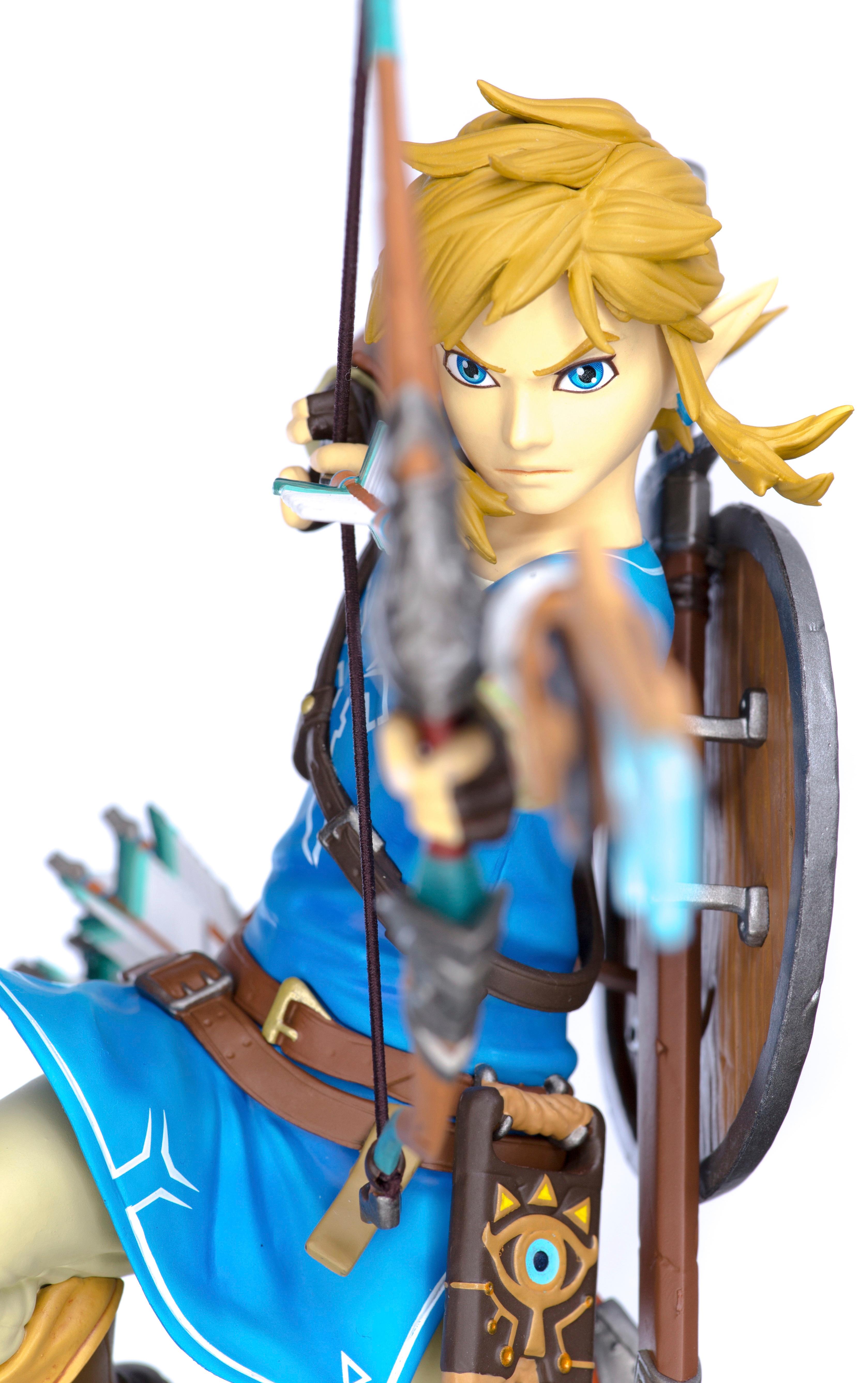  First 4 Figures The Legend of Zelda: Breath of The Wild: Link  Figure, Blue : Toys & Games