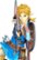 Alt View Zoom 12. First 4 Figures - Nintendo Legend of Zelda: Breath of the Wild Link 11" Premium Collectible Figure - Blue/Brown/Black/Tan.