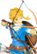 Alt View Zoom 13. First 4 Figures - Nintendo Legend of Zelda: Breath of the Wild Link 11" Premium Collectible Figure - Blue/Brown/Black/Tan.
