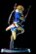 Alt View Zoom 17. First 4 Figures - Nintendo Legend of Zelda: Breath of the Wild Link 11" Premium Collectible Figure - Blue/Brown/Black/Tan.
