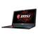 Left. MSI - GS Series STEALTH PRO 15.6" 4K Ultra HD Laptop - Intel Core i7 - 16GB Memory - GeForce GTX 1060 - 512GB SSD + 2TB HDD - Aluminum black.