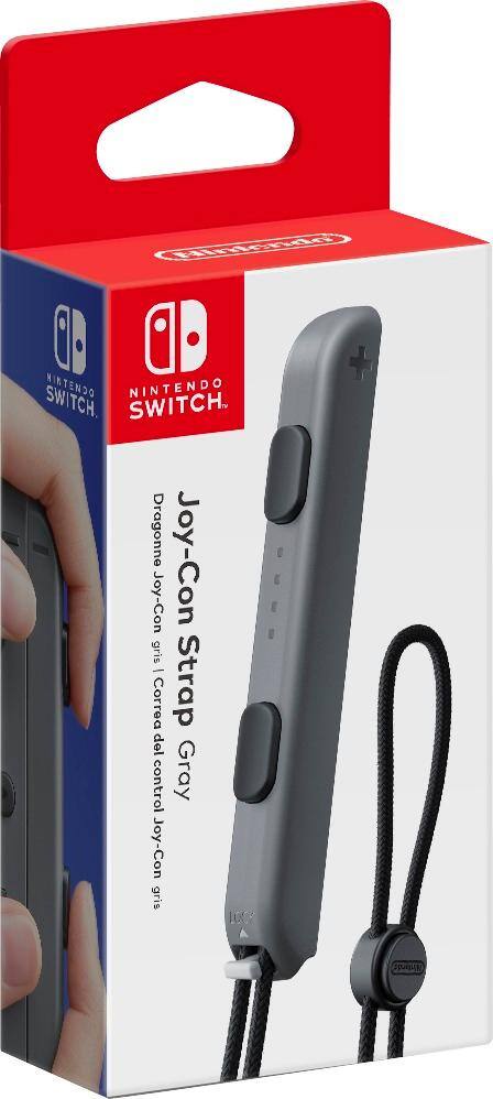 Nintendo - Joy-Con™ Wrist Strap - Gray - Larger Front
