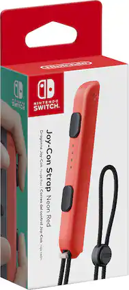 Nintendo - Joy-Con™ Wrist Strap - Neon Red