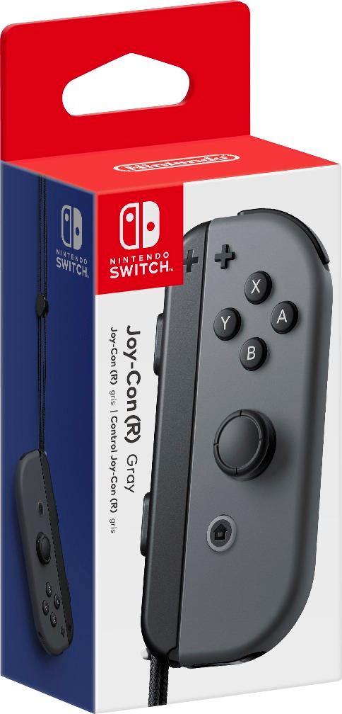 Joy-Con (R) Wireless Controller for Nintendo Switch Gray  - Best Buy