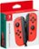 Front Zoom. Joy-Con (L/R) Wireless Controllers for Nintendo Switch - Neon Red.