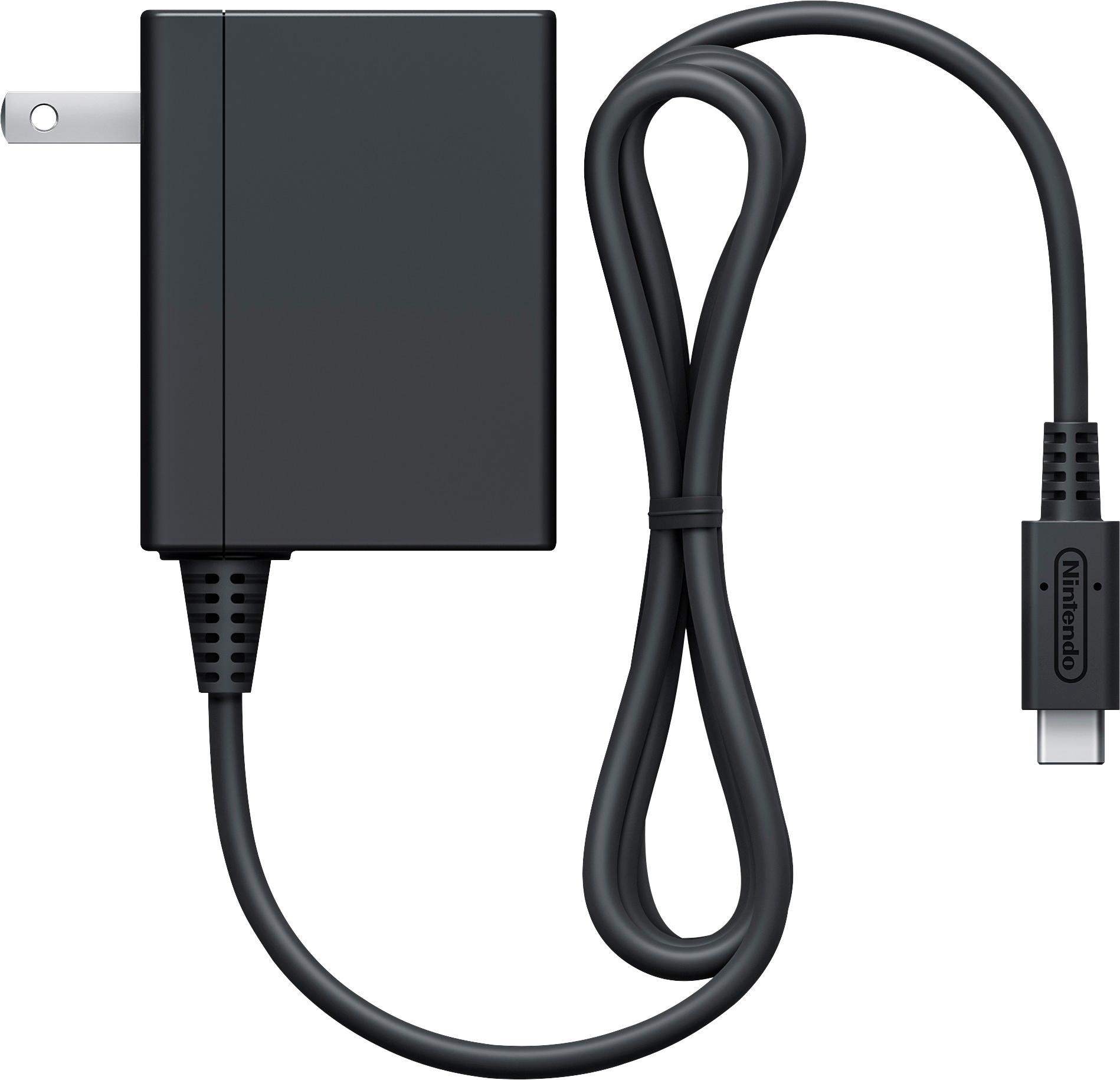 lawaai vrek uitzending AC Adapter for Nintendo Switch Black HACAADHGA - Best Buy