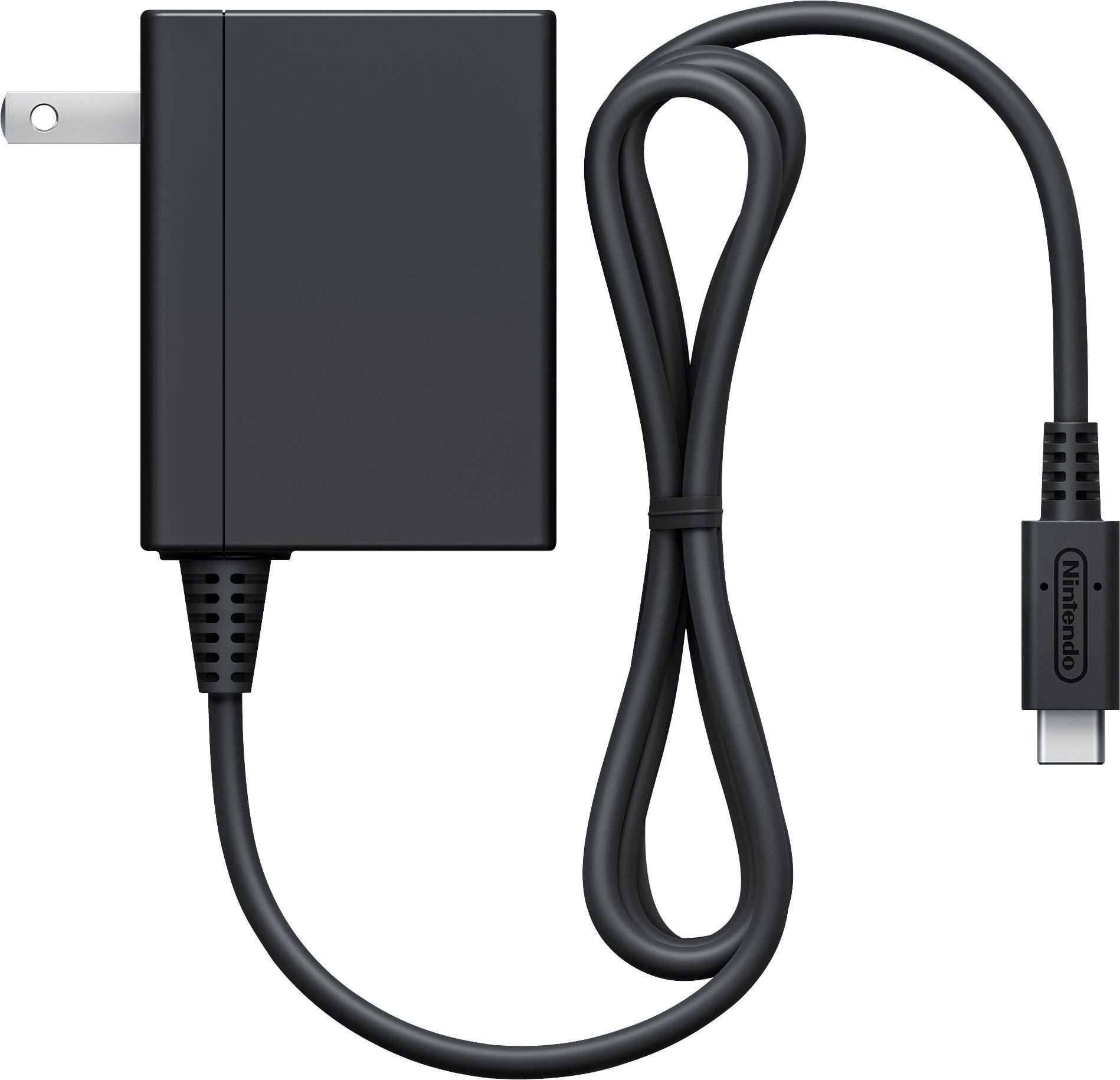 Alt View 11. Nintendo - AC Adapter for Nintendo Switch - Black.