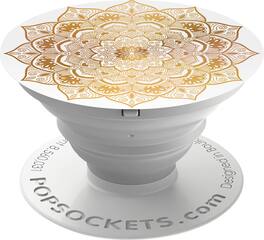 PopSockets - Finger Grip/Kickstand for Mobile Phones - Golden Silence