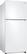 Angle. Samsung - 17.6 Cu. Ft. Top-Freezer Refrigerator - White.