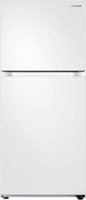 Samsung - 17.6 Cu. Ft. Top-Freezer Refrigerator - White - Front_Zoom