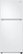 Front Zoom. Samsung - 17.6 Cu. Ft. Top-Freezer Refrigerator - White.