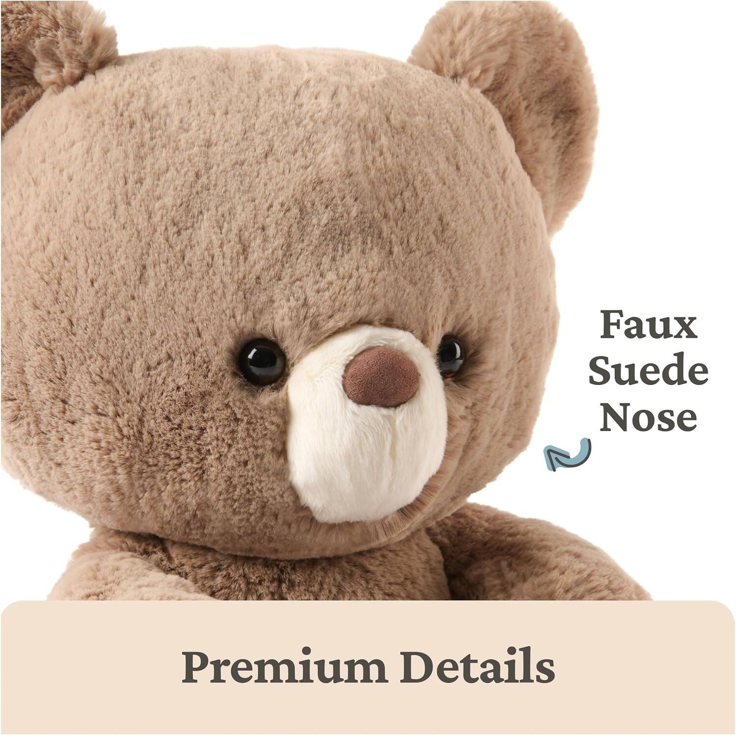 Faux Suede Nose  
Premium Details