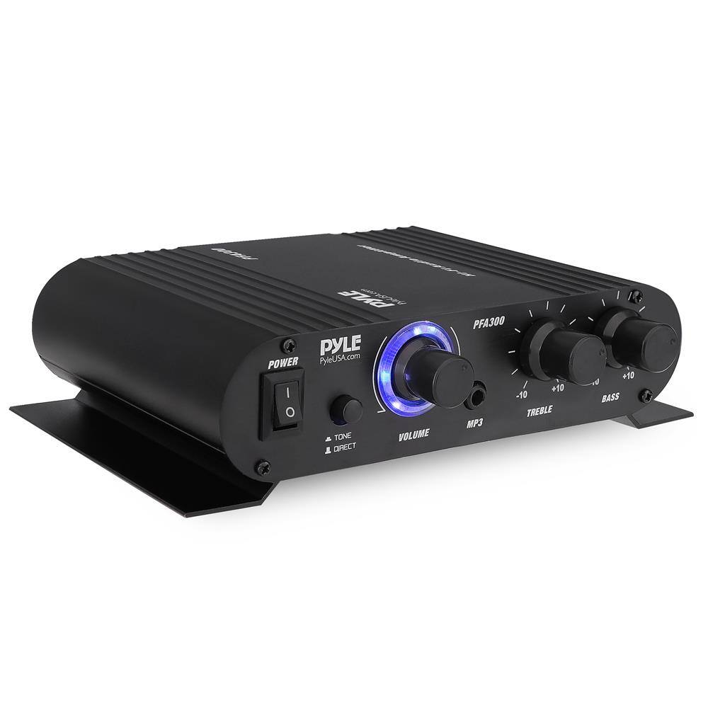 Pyle - Class T Hi-Fi Stereo Amplifier - Black