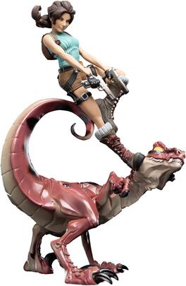 Weta Workshop - Mini Epics - Tomb Raider - Lara Croft & Raptor - COLLECTIBLES - Multicolor