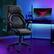Left. Dormeo - Vantage OCTAspring Bonded Leather Gaming Chair - Blue.