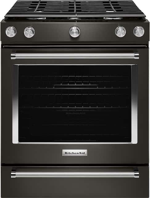 KitchenAid 30 Stainless Steel Convection Slide-in GAS Range