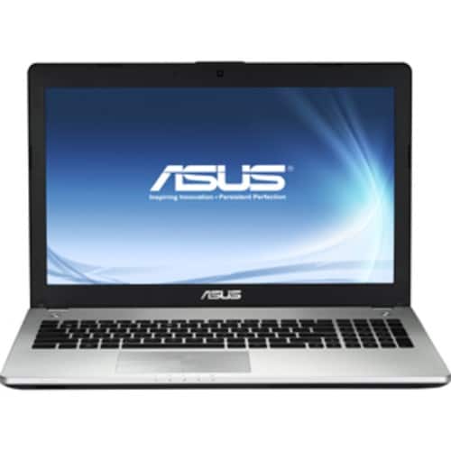 Front Standard. Asus - 15.6" Laptop - 8GB Memory - 750GB Hard Drive - Black.