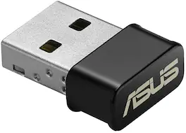 ASUS - USB-AC53 Nano AC1200 Dual-Band Wi-Fi 5 USB Network Adapter - Black