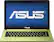Front Standard. Asus - 14" Laptop - 4GB Memory - 320GB Hard Drive - Matte Lime Green.