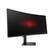 Left. HP - OMEN X by HP 35 35" LED Curved HD 21:9 Ultrawide G-SYNC Monitor - Licorice black.