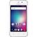 Front. BLU - Vivo 5 Mini with 8GB Memory Cell Phone (Unlocked) - Silver.