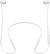 Angle. Beats - Geek Squad Certified Refurbished BeatsX Earphones - White.