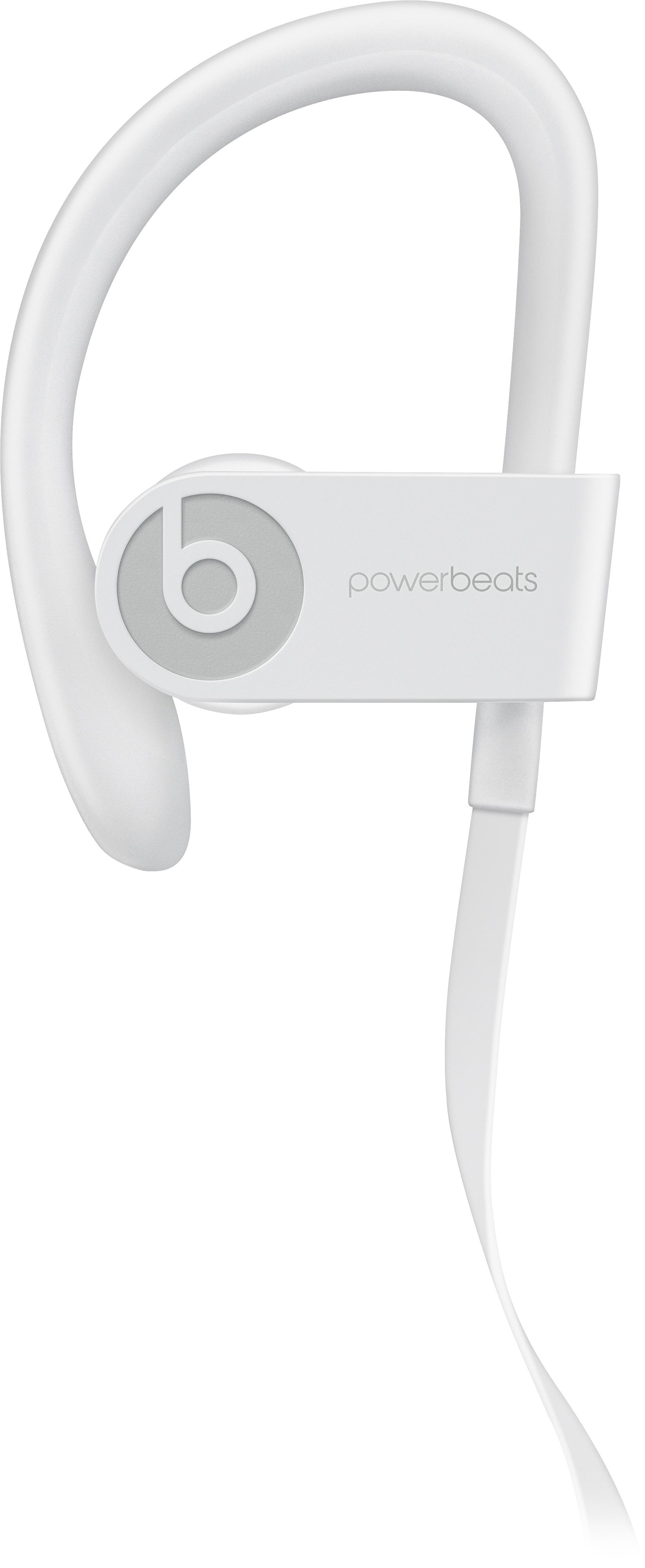 Beats by Dr. Dre - Geek Squad Certified Refurbished PowerbeatsÂ³ Wireless - White was $199.99 now $74.99 (63.0% off)