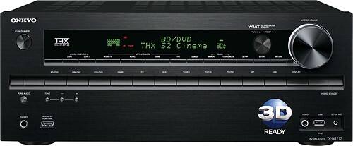 Best Buy Onkyo 770w 7 2 Ch A V Home Theater Receiver Tx Nr717