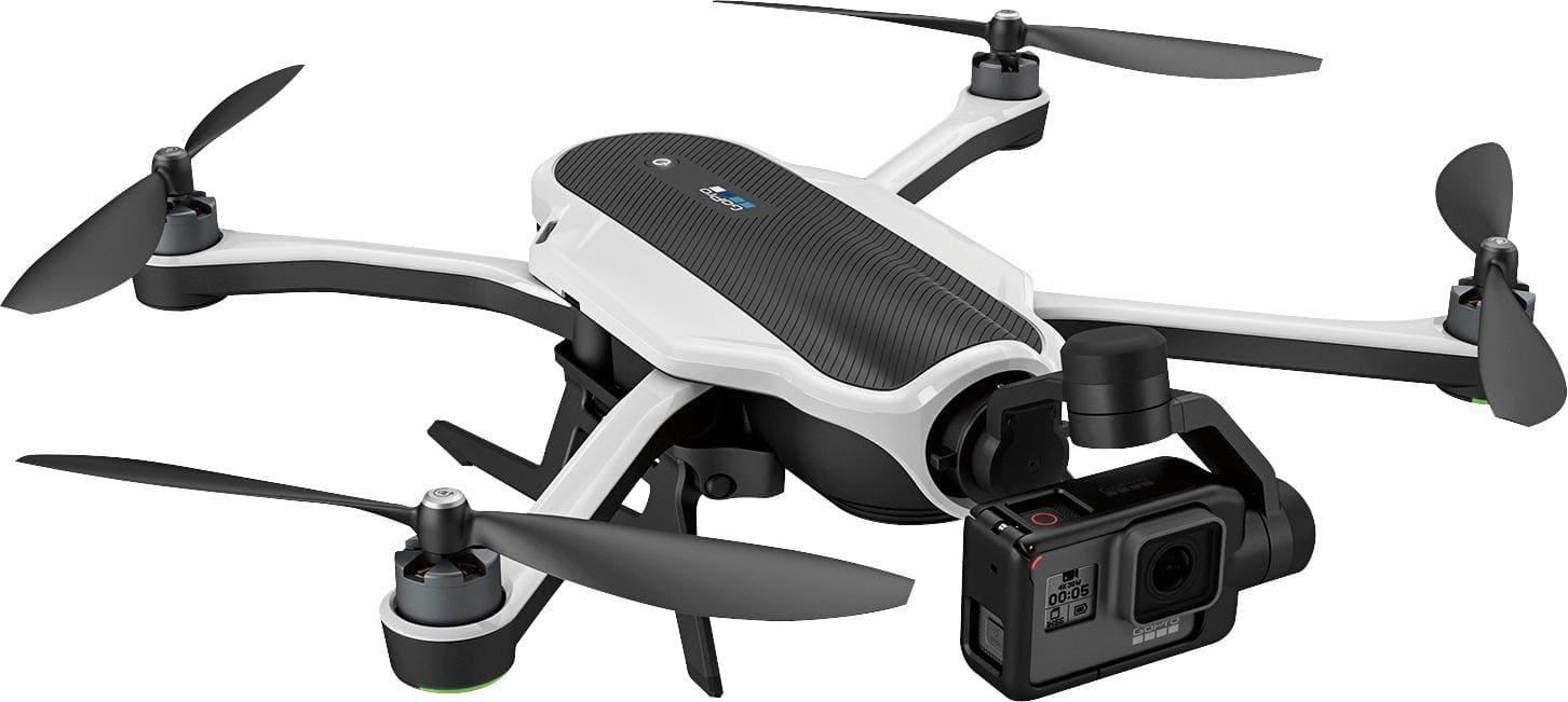 Alt View 19. GoPro - Karma Quadcopter with HERO5 Black - Black/White.