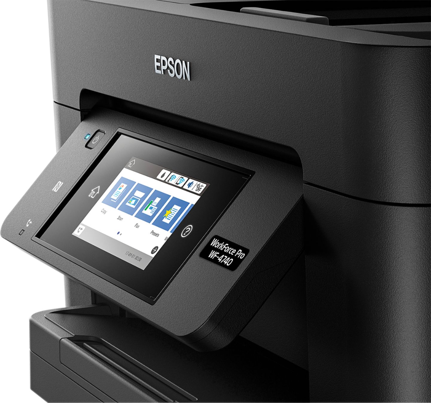 Customer Reviews Epson Workforce Pro Wf 4740 Wireless All In One Inkjet Printer Black 5945