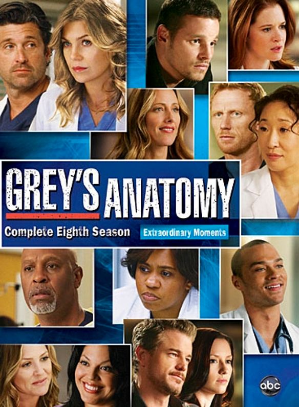 Grey's Anatomy: The Complete Eighth Season [6 Discs] [DVD]