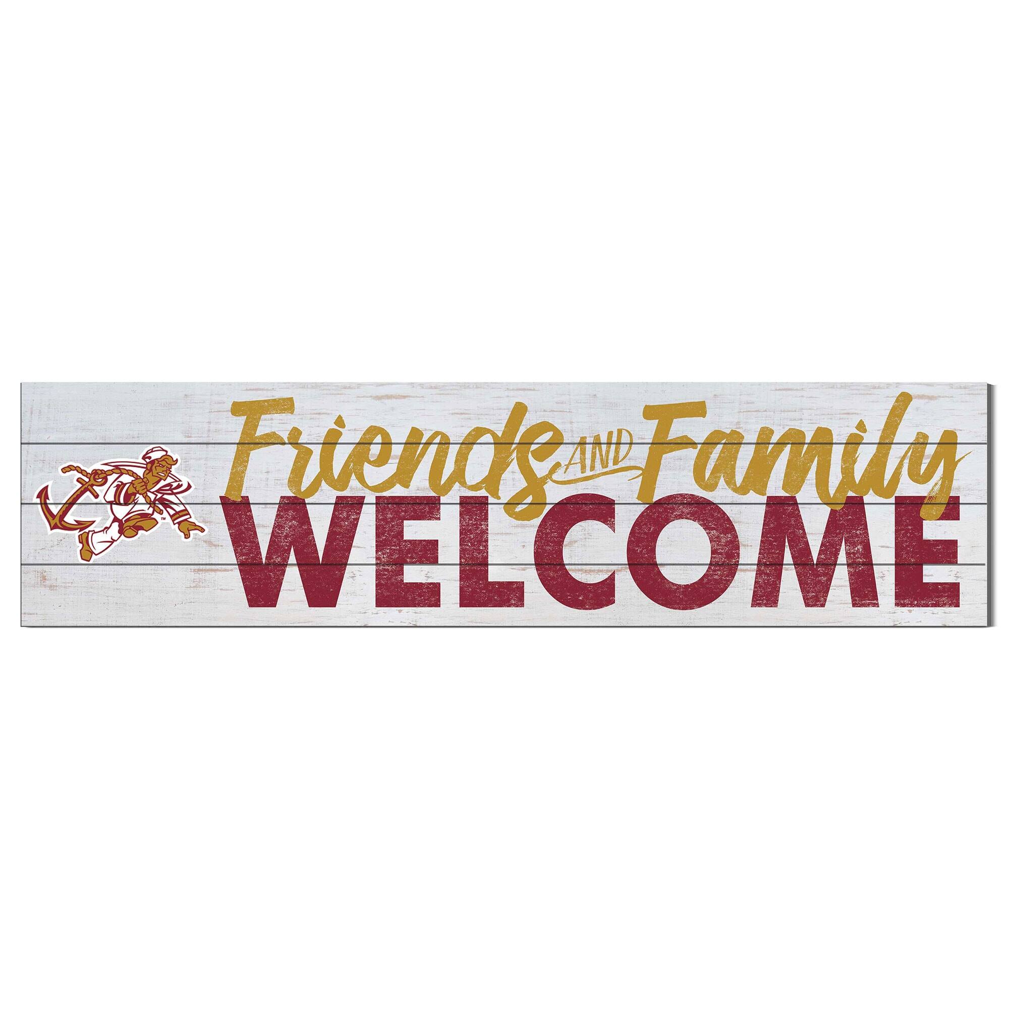 Rhode Island Anchormen 10" x 40" Friends & Family Welcome Sign