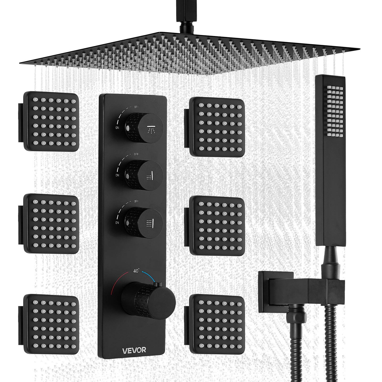 Sure, here is the corrected and grouped text from the image:

- VEVO
- 40°