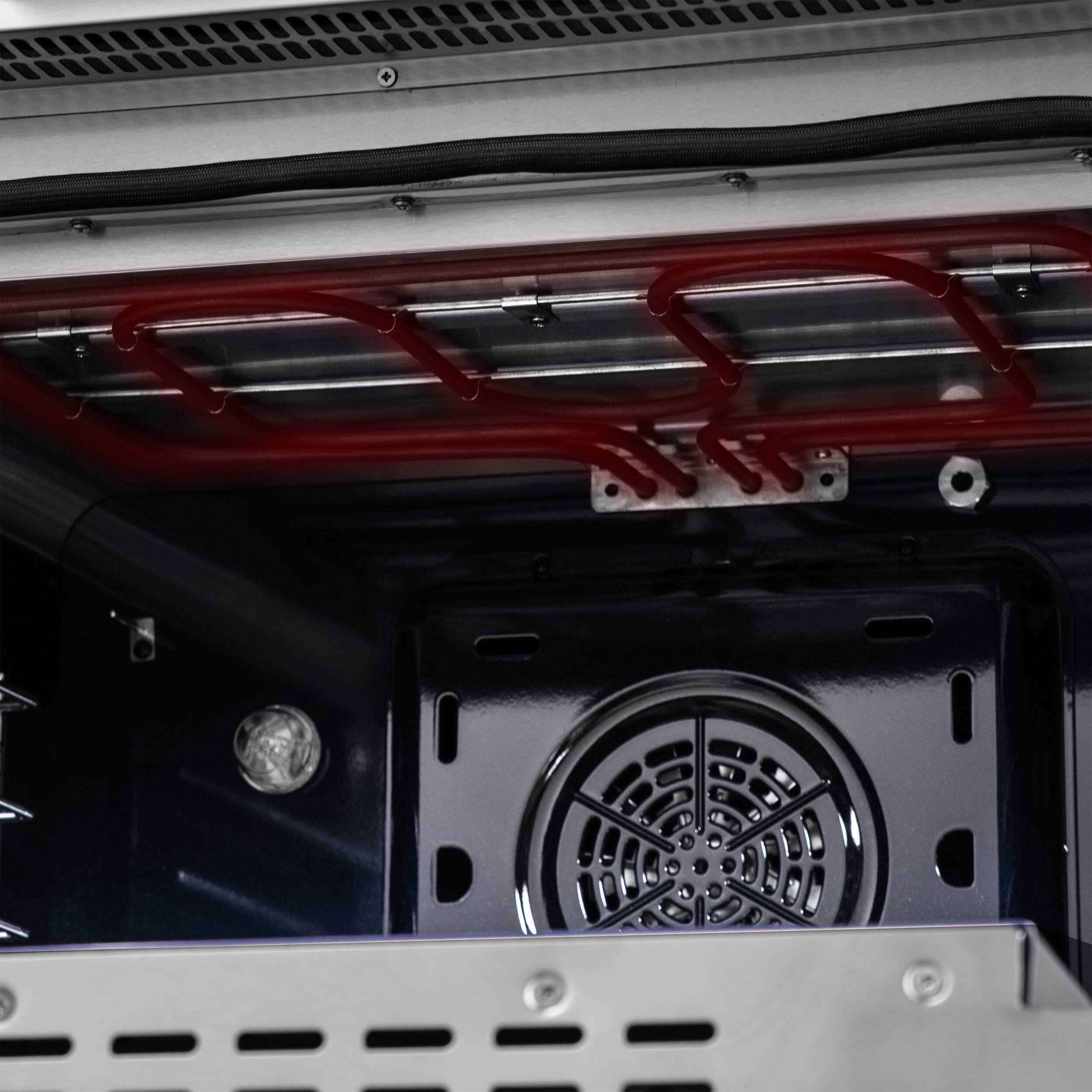 Alt View 14. Forno Appliances - Maximus 4.32 Cu. Ft. Freestanding Electric Induction Range with Air Fryer - Stainless Steel.