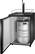 Angle. Insignia™ - 5.6 Cu. Ft. Single Tap Beverage Cooler & Kegerator - Matte Black.