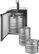 Alt View Zoom 17. Insignia™ - 5.6 Cu. Ft. Dual Tap Beverage Cooler & Kegerator - Black stainless steel.
