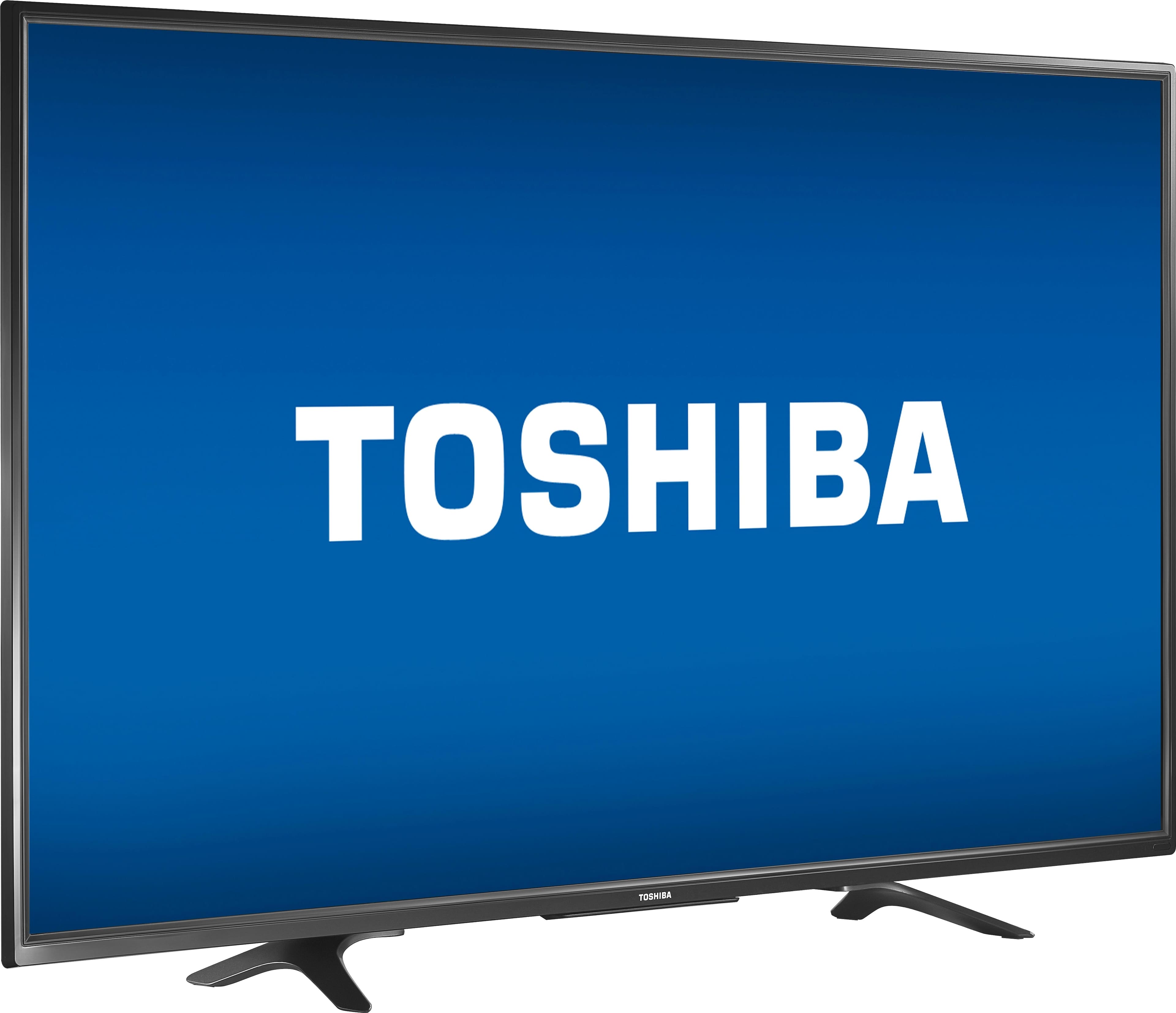 Alt View 12. Toshiba - 55" Class - LED - 2160p - with Chromecast Built-in - 4K UHD TV with HDR - Black.