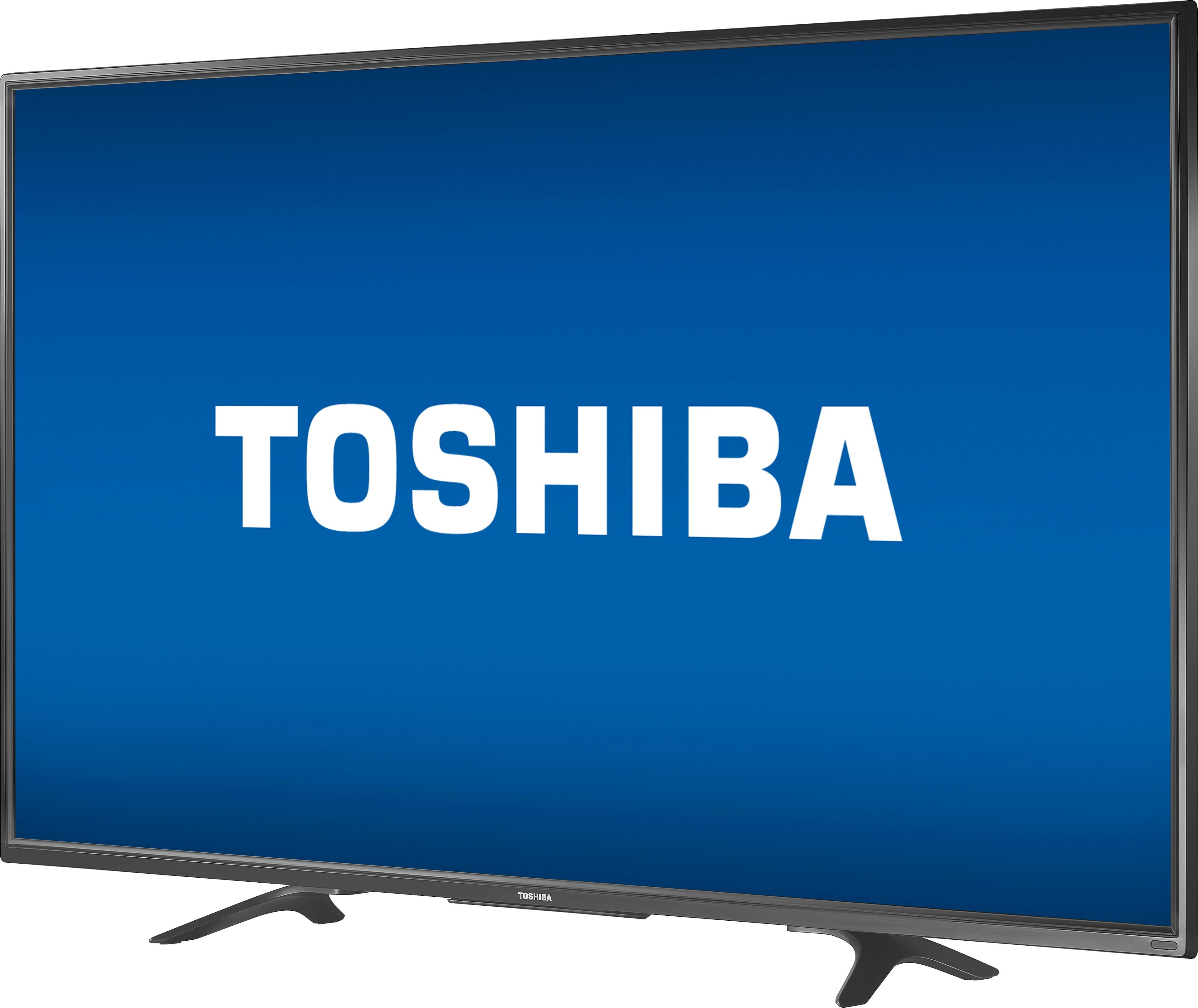 Alt View 13. Toshiba - 55" Class - LED - 2160p - with Chromecast Built-in - 4K UHD TV with HDR - Black.