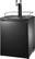 Front. Insignia™ - 5.6 Cu. Ft. Dual Tap Beverage Cooler & Kegerator - Matte Black.