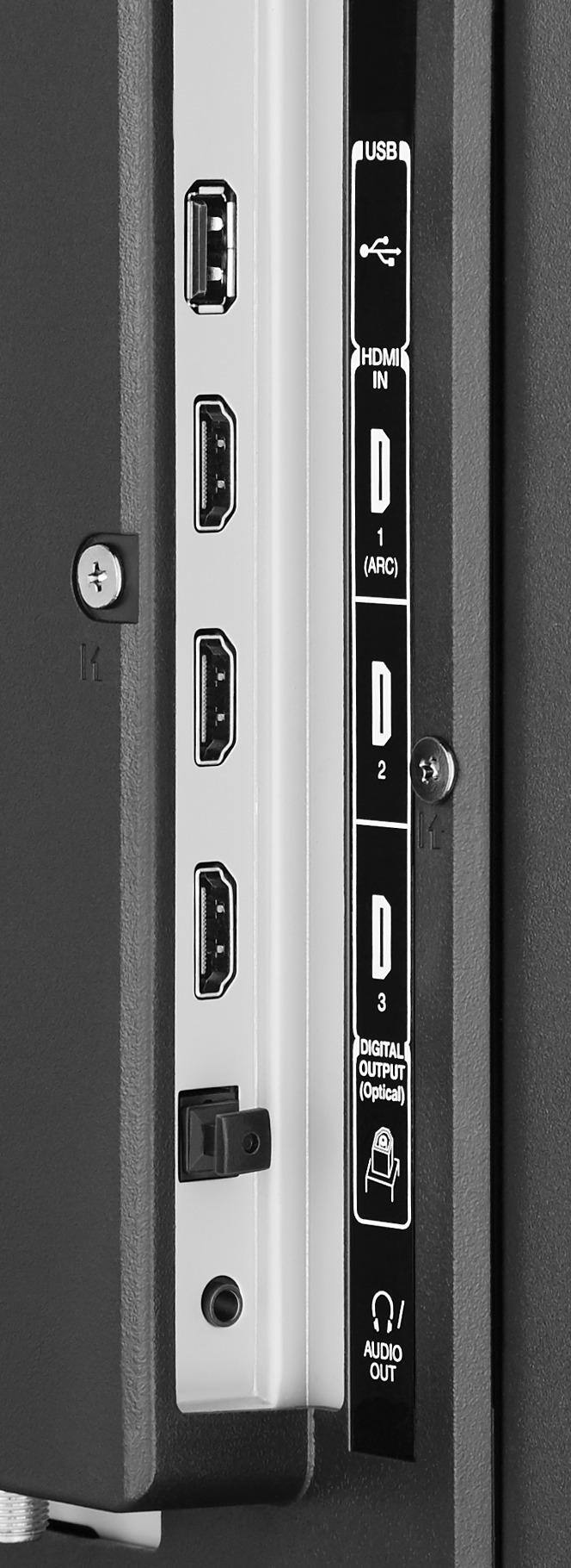 Alt View 1. Toshiba - 43" Class (42.5" Diag.) - LED - 1080p - with Chromecast Built-in - HDTV - Black.