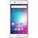 Front. BLU - Grand Max with 8GB Memory Cell Phone (Unlocked) - Rose Gold.