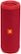 Front Zoom. JBL - Flip 4 Portable Bluetooth Speaker - Red.