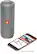 Alt View 13. JBL - Flip 4 Portable Bluetooth Speaker - Gray.