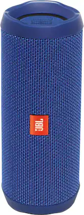 JBL - Flip 4 Portable Bluetooth Speaker - Blue