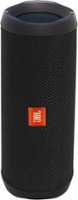 JBL - Flip 4 Portable Bluetooth Speaker - Black - Front_Zoom